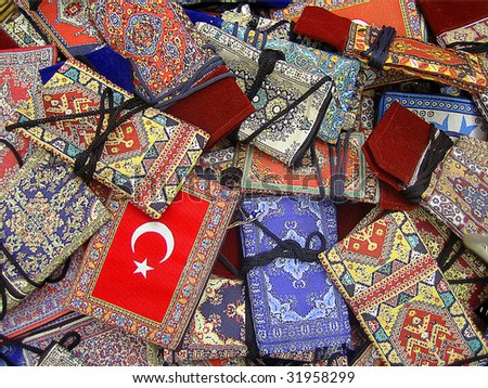 Colorful wallets from Turkey