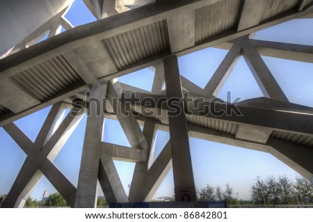 BEIJING - SEPTEMBER 8:. Bird\'s nest on September 8, 2011. The Bird\'s Nest is a stadium in Beijing, China that was build and used in the 2008 Summer Olympics.