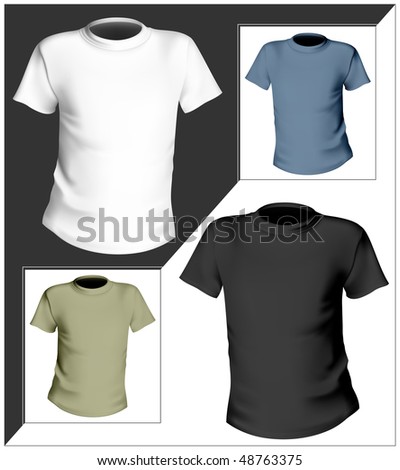tee shirt design template. T-shirt design template.