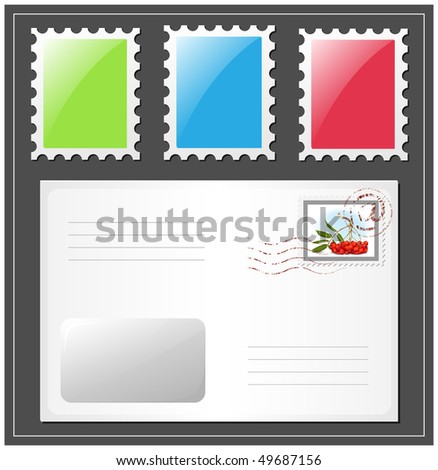 letter postage stamp