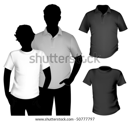 blank white t shirt back. Men#39;s black and white t-shirt
