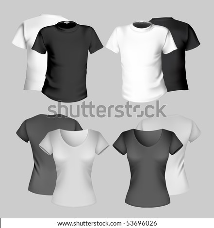 Logo Designshirt on Stock Vector   Vector Illustration  T Shirt Design Template  Men And