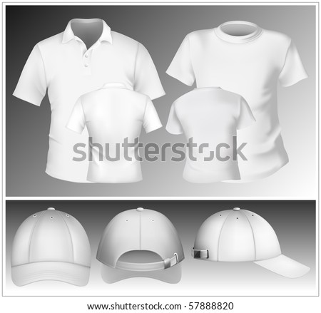 baseball cap designs. t-shirt design template