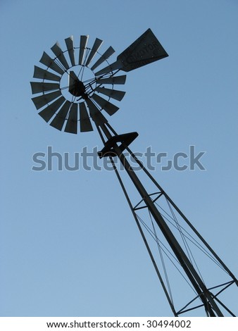 Windmill from Lady Bird Johnson Wildflower Center, Austin Texas