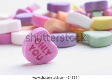 Only You conversation heart