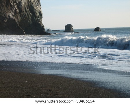 Tennessee Beach in the Golden Gate National Recreation Area