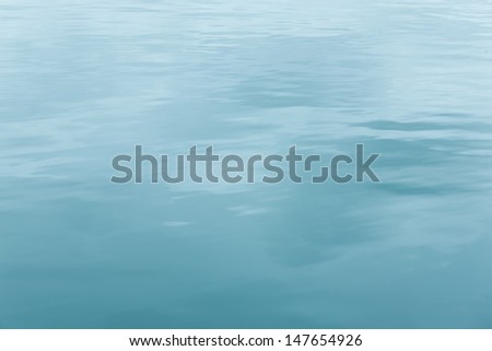 Calm ocean surface