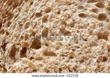 Bread texture and background