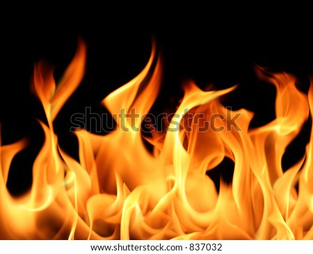 clip art fire flames. stock photo : Close-up of fire