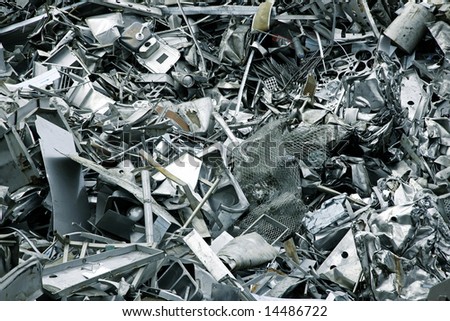 Massive pile of scrap metal - large XXL file