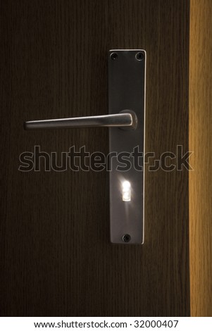 unlocked door