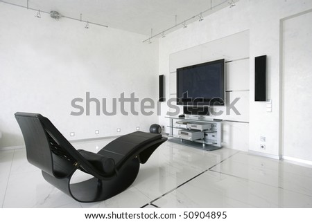 armchair in living room