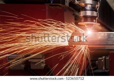 CNC laser cutting metal sheet and metal pipe with High precision.