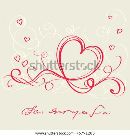 coloring pages of hearts with ribbons. vector : Heart red ribbon.