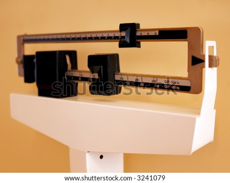Professional Weight Scale in Doctor's Office