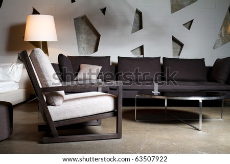 Modern Living Room on Modern Living Room Stock Photo 63507922   Shutterstock