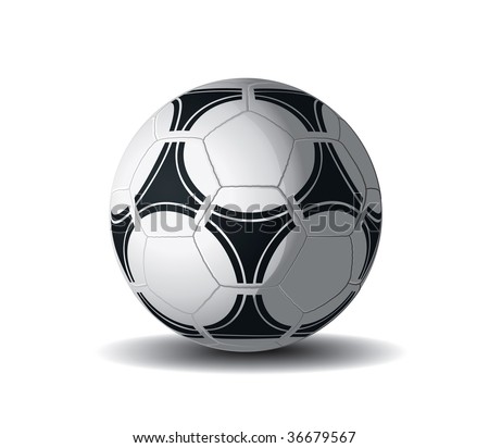 stock vector : Soccer Ball Drawing
