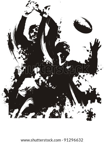 rugby vector