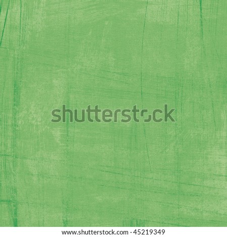 Green distressed twill fabric