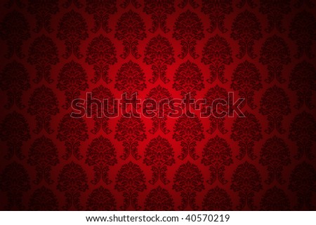 High Resolution Wallpaper on High Resolution Background Wallpaper With Fine Detailed Red Ornaments