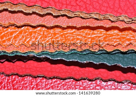 Faux Leather Swatches