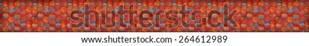 Colorful Mosaic Tiled Panoramic Background (Website Head)