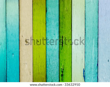 Colored Wooden Background