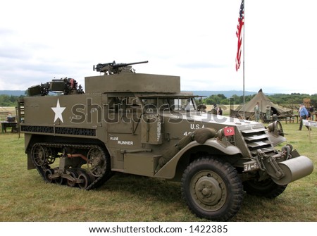 half track tank