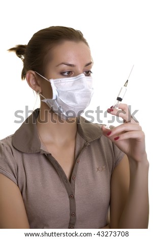 Nurse Wearing Mask