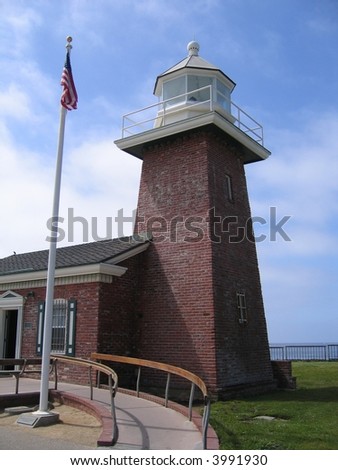 lighthouse in Santa Cruz, California