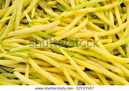 Yellow Wax Snap Beans