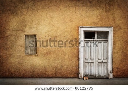 Old French door