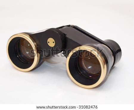 picture theater binoculars .single object on a white background