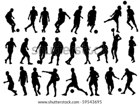 Soccer Team Silhouette
