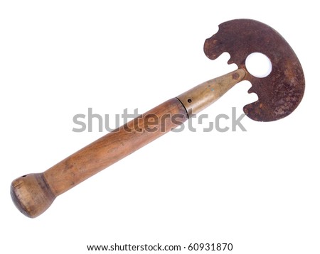 Color Photo Of Kitchen Utensils For Cutting Vegetables