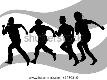 Athletes Silhouette