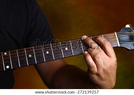 G major chord for guitar