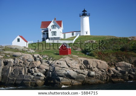 Lighthouse--York, Maine
