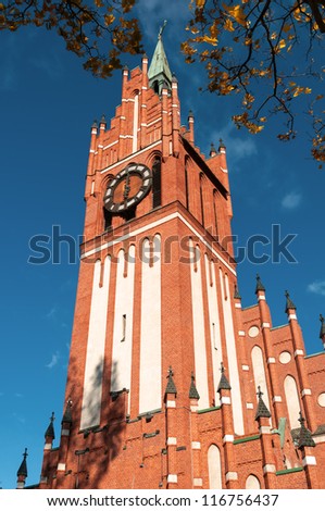 Church of the Holy Family in Kaliningrad. Russia