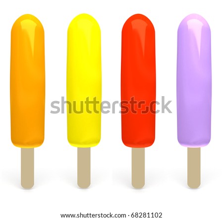 Popsicle Coloring