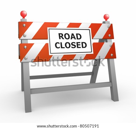 Road Closed Symbol