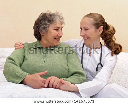 Qualitative of care for elderly  people living at home