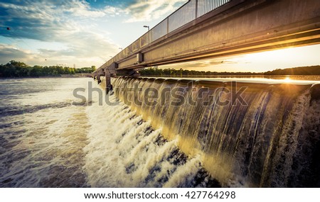 Coon Rapids Dam on the Upper Mississippi River