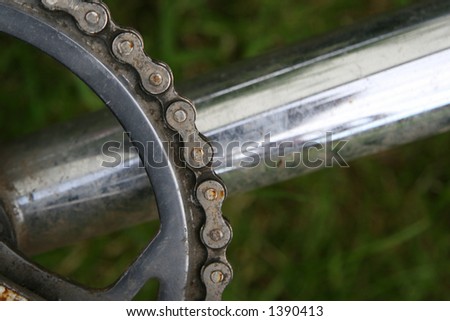 Bike chain detail