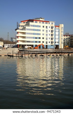 Nearly complete block of flats