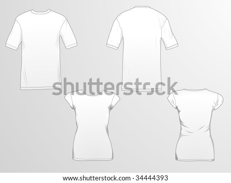 t shirt template vector. stock vector : T-shirt