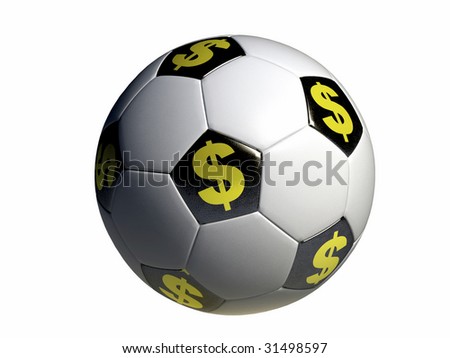 High World Cup TV fees irk fans Stock-photo-hi-resolution-soccer-ball-with-a-dollar-sign-31498597