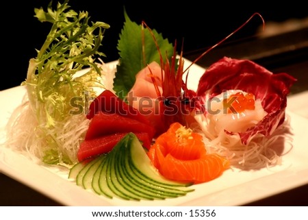 A vibrant assortment of Sushi