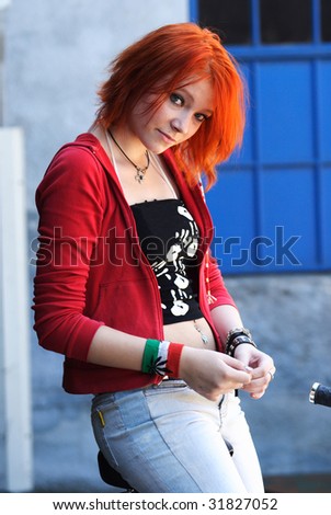 Bridget the Daughter of Fire Stock-photo-interesting-teen-girl-with-red-hair-31827052