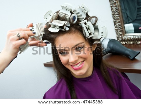 Setting Hair With Rollers. How+to+put+curlers+in+hair
